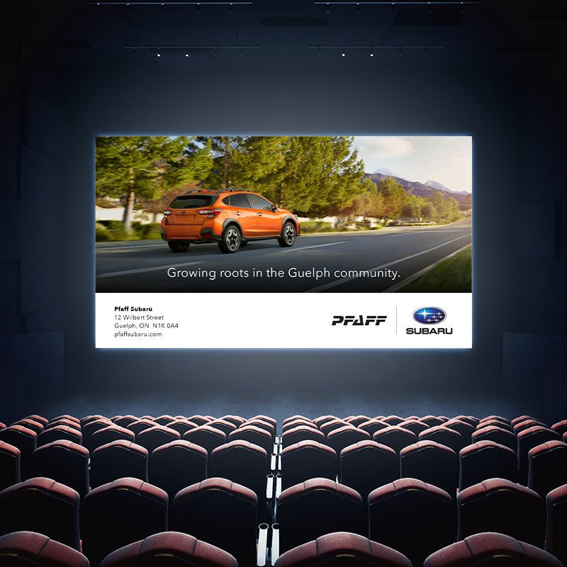 Subaru Cineplex pre-roll