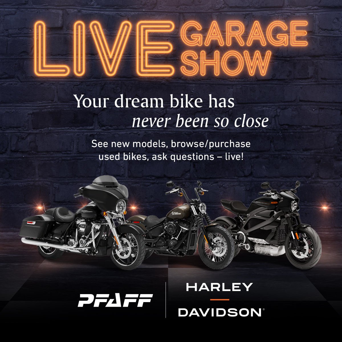 Harley-Davidson social ad