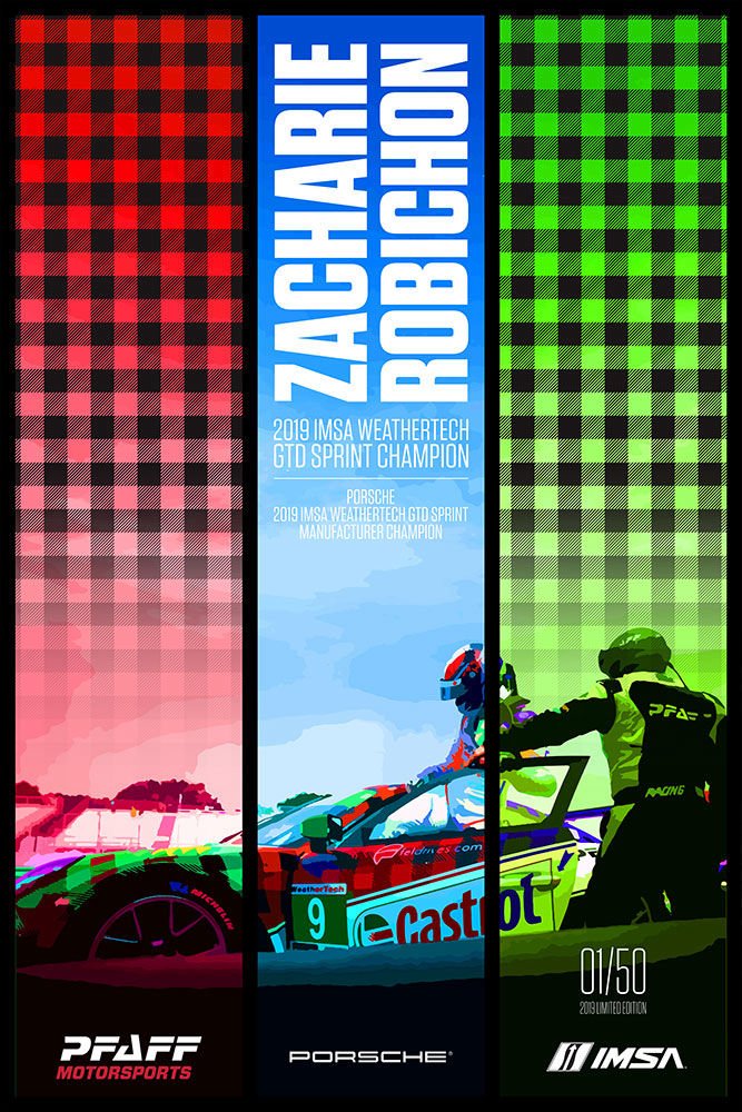 Pfaff Motorsports limited edition poster