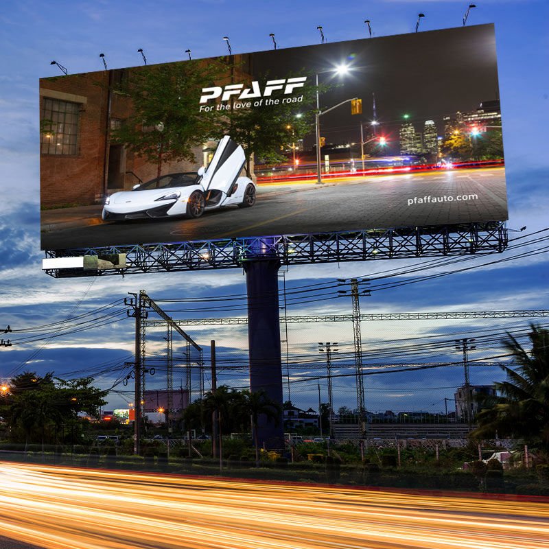 Pfaff billboard