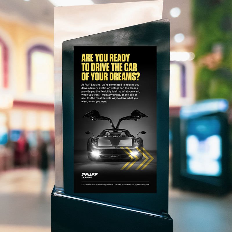 Pfaff Cineplex digital backlit