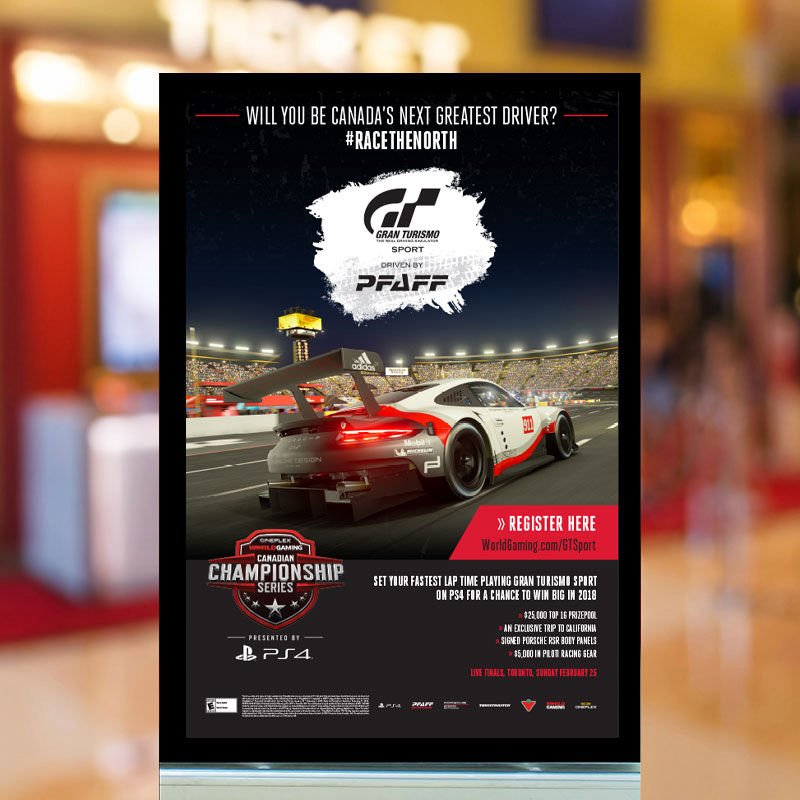 Gran Turismo Sport driven by Pfaff Cineplex poster