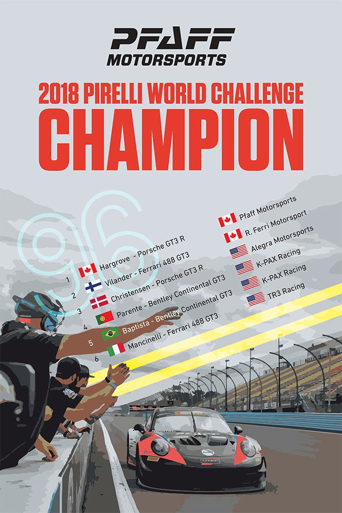 Pfaff Pirelli World Challenge poster