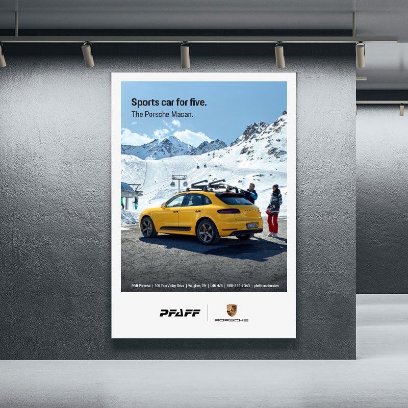 Porsche Digital Backlit